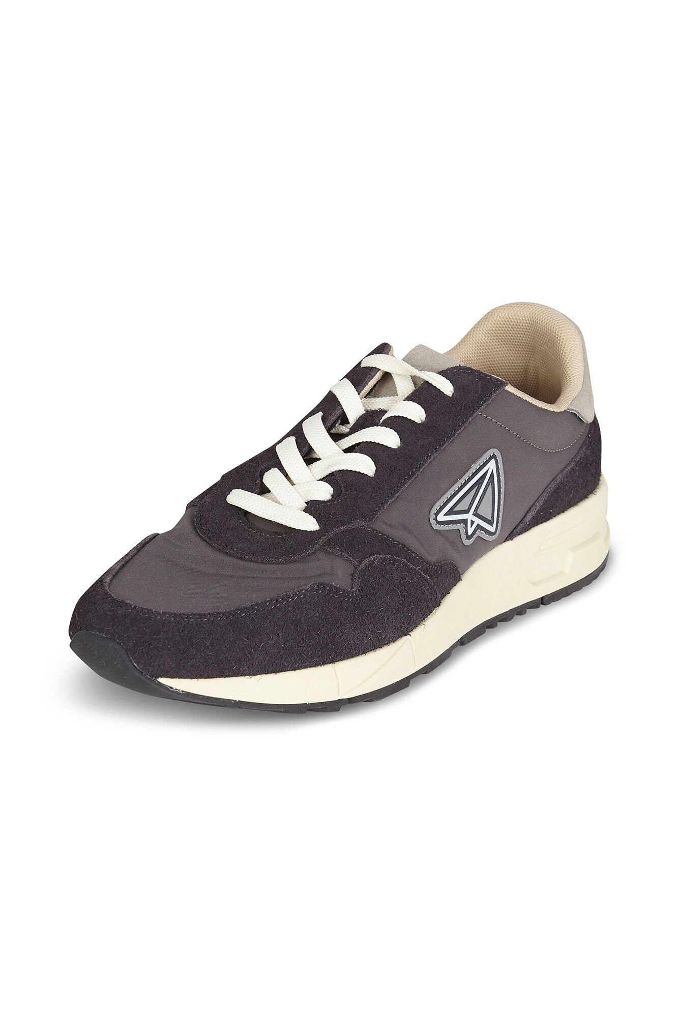 OOTO T&ecirc;nis de pele e tecido Cinzento