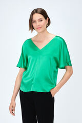 Cortefiel Blusa Selma Verde