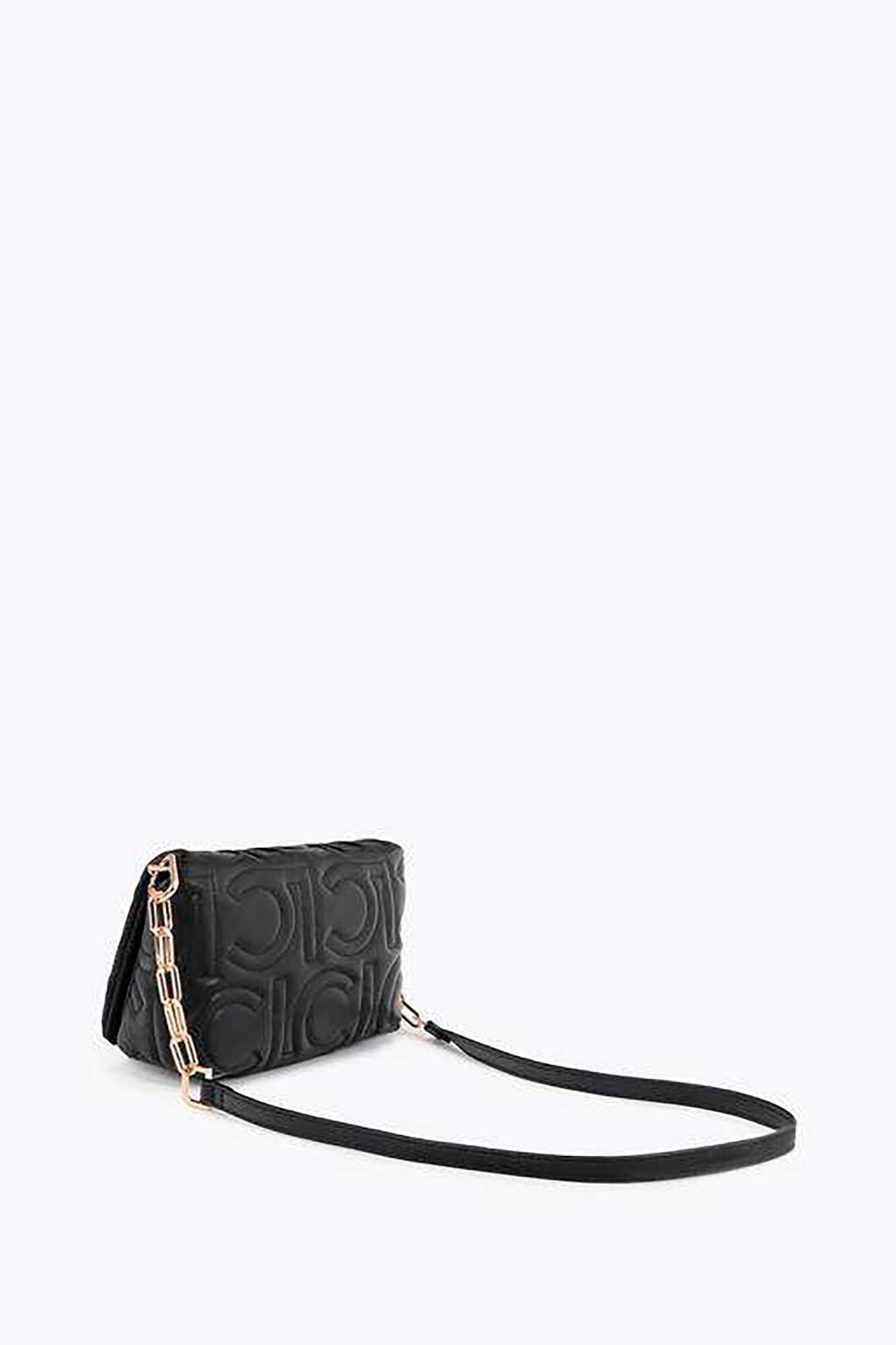Lola Casademunt Bandolera acolchada Negro