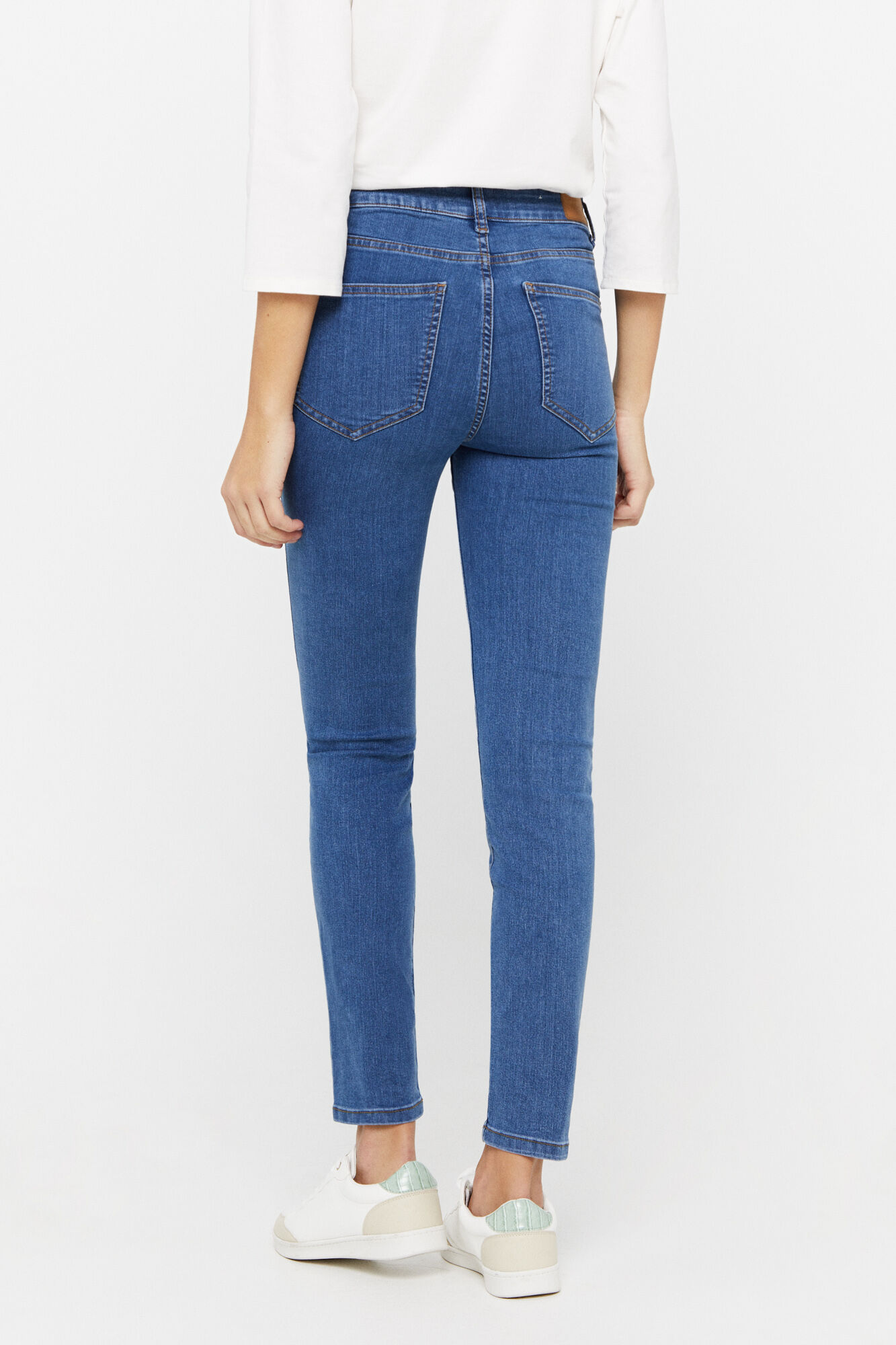 Cortefiel Pantal&oacute;n vaquero reductor sensational fit Azul oscuro