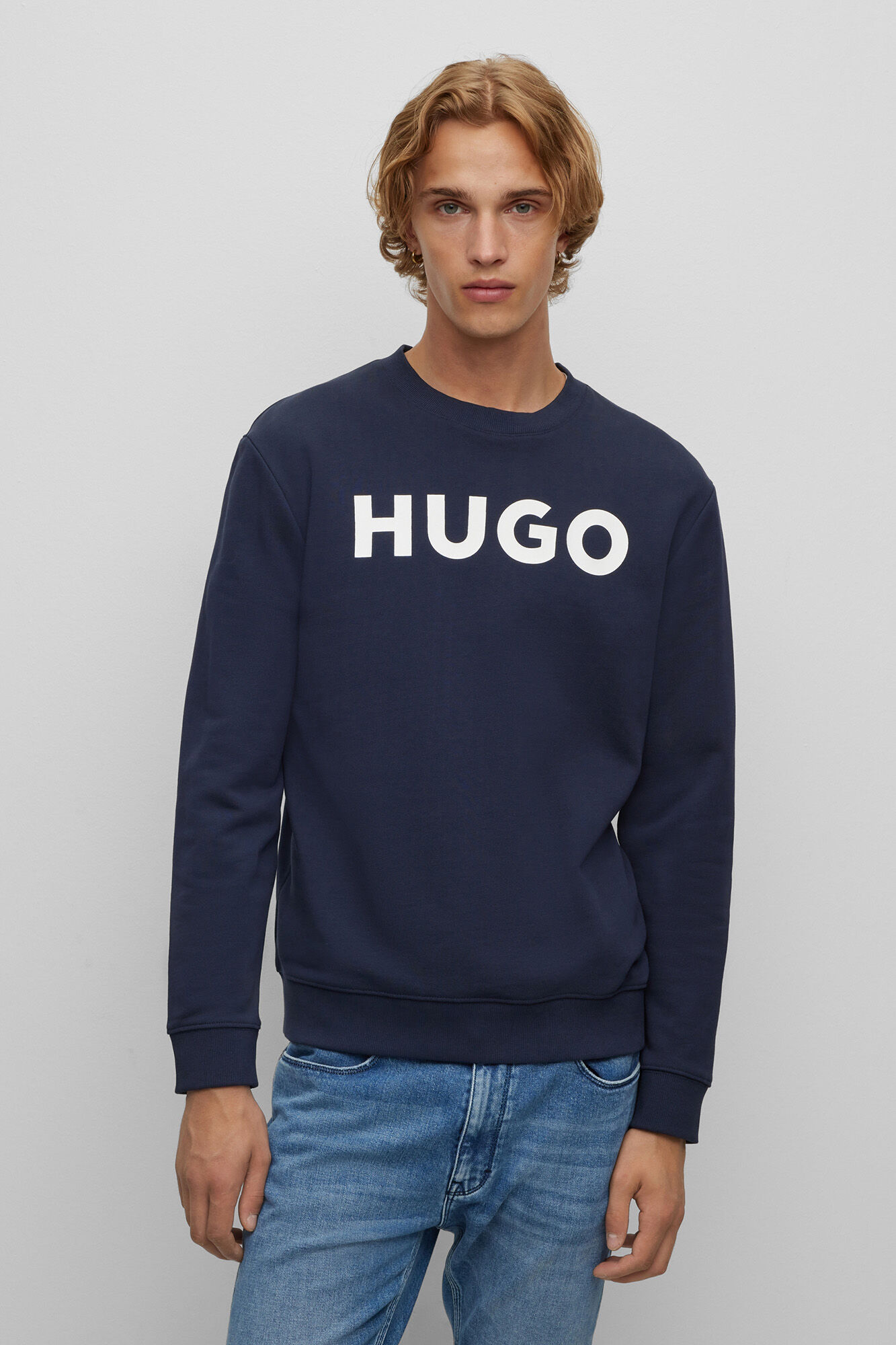HUGO Sweatshirt com logo