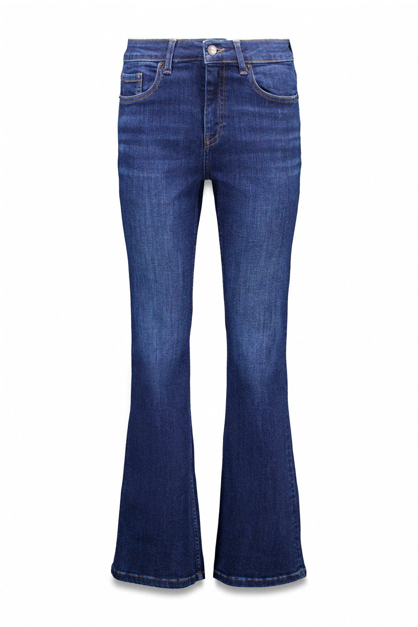 Cortefiel Bell bottom jeans Blue