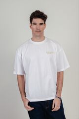 elPulpo T-shirt manga curta Branco