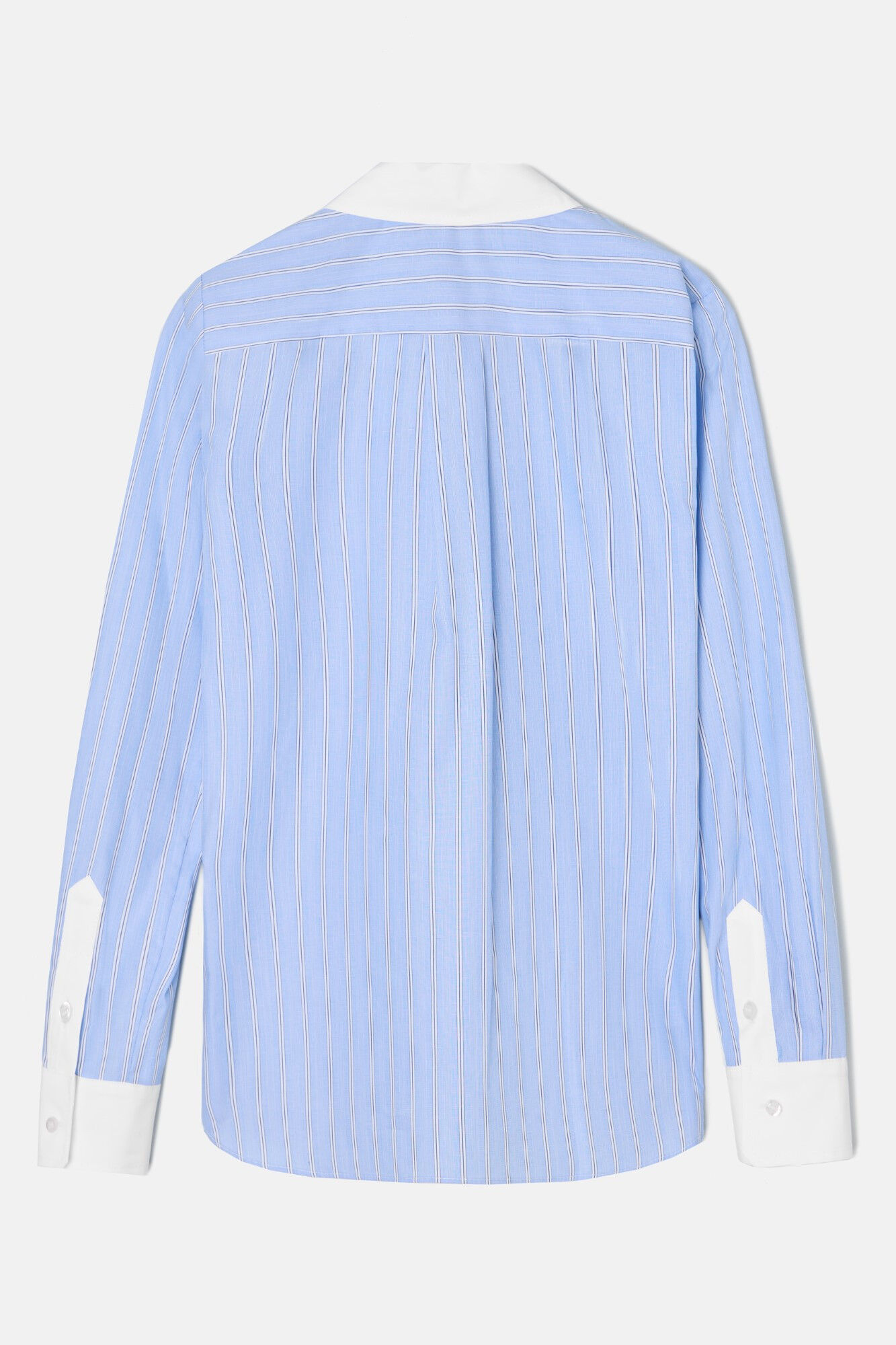 Silbon Camisa de gola Azul