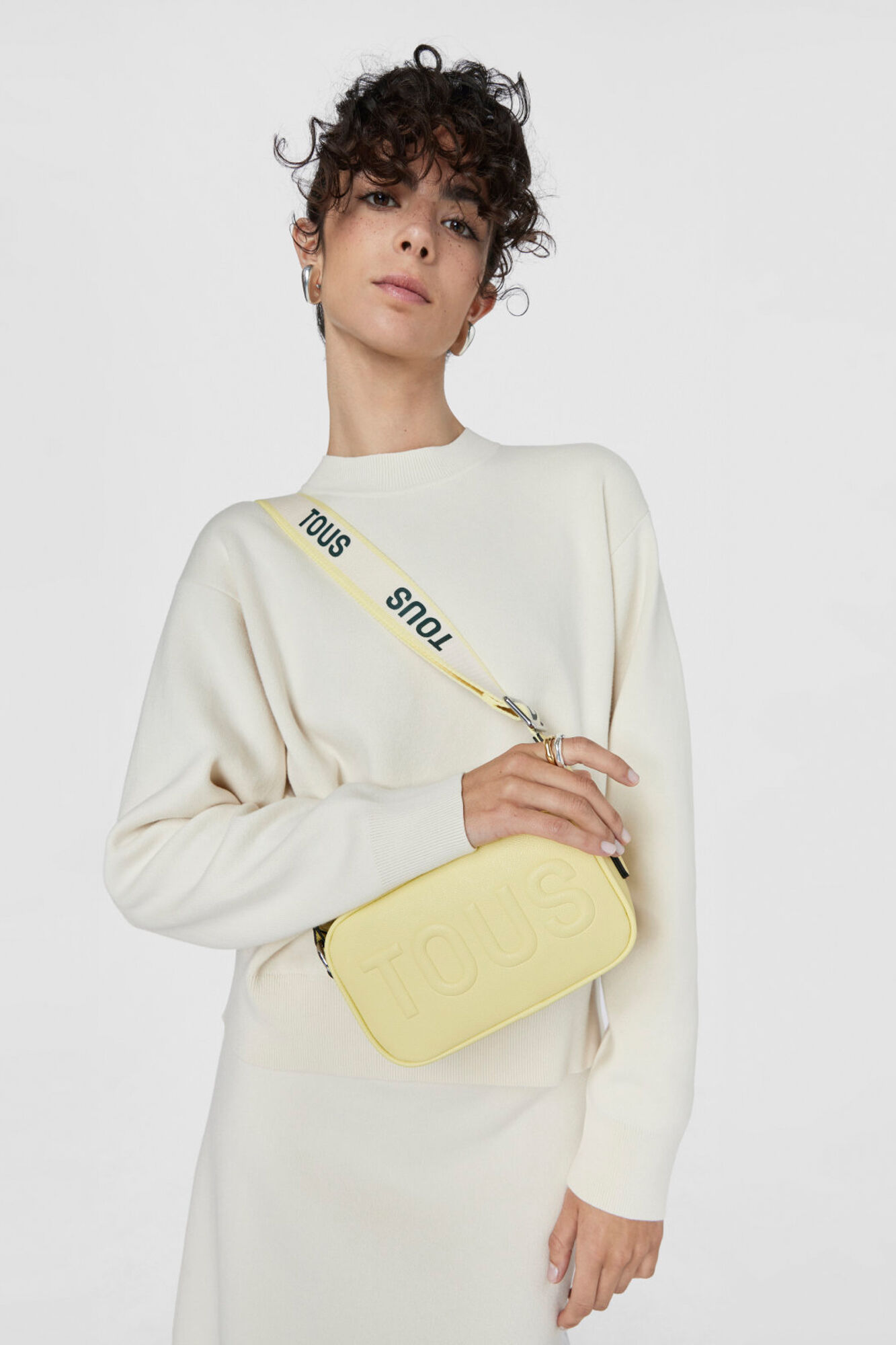 Tous Yellow TOUS La Rue crossbody reporter bag Yellow