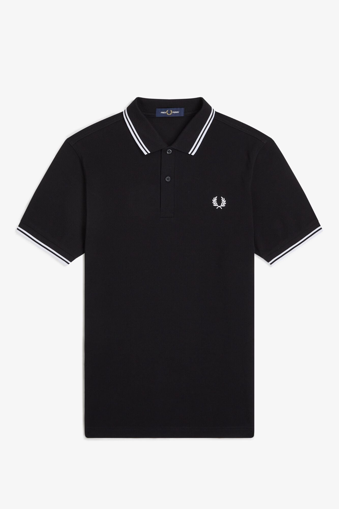 Fred Perry Twin Tipped Fred Perry Shirt Preto