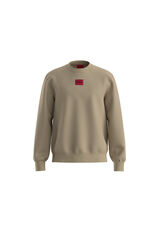 HUGO Long-sleeved sweatshirt Beige