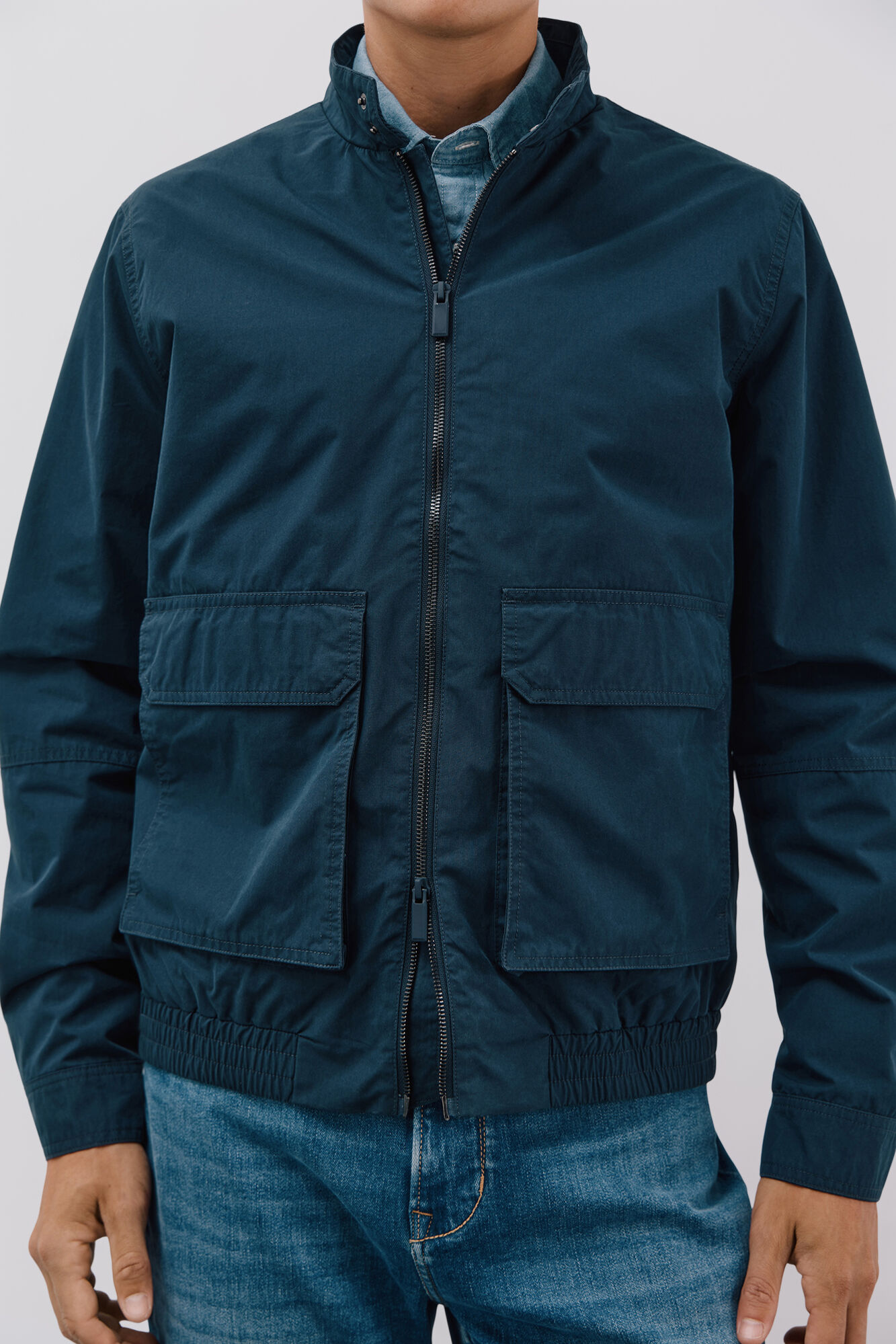 Cortefiel Casual lightweight jacket Navy