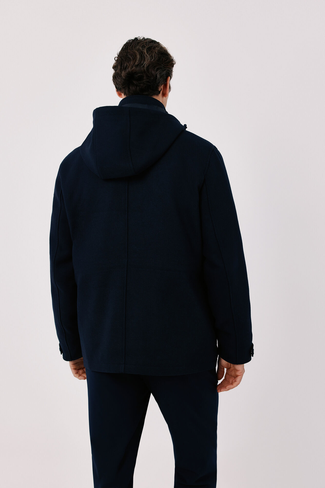 Cortefiel Jacket with lining Navy