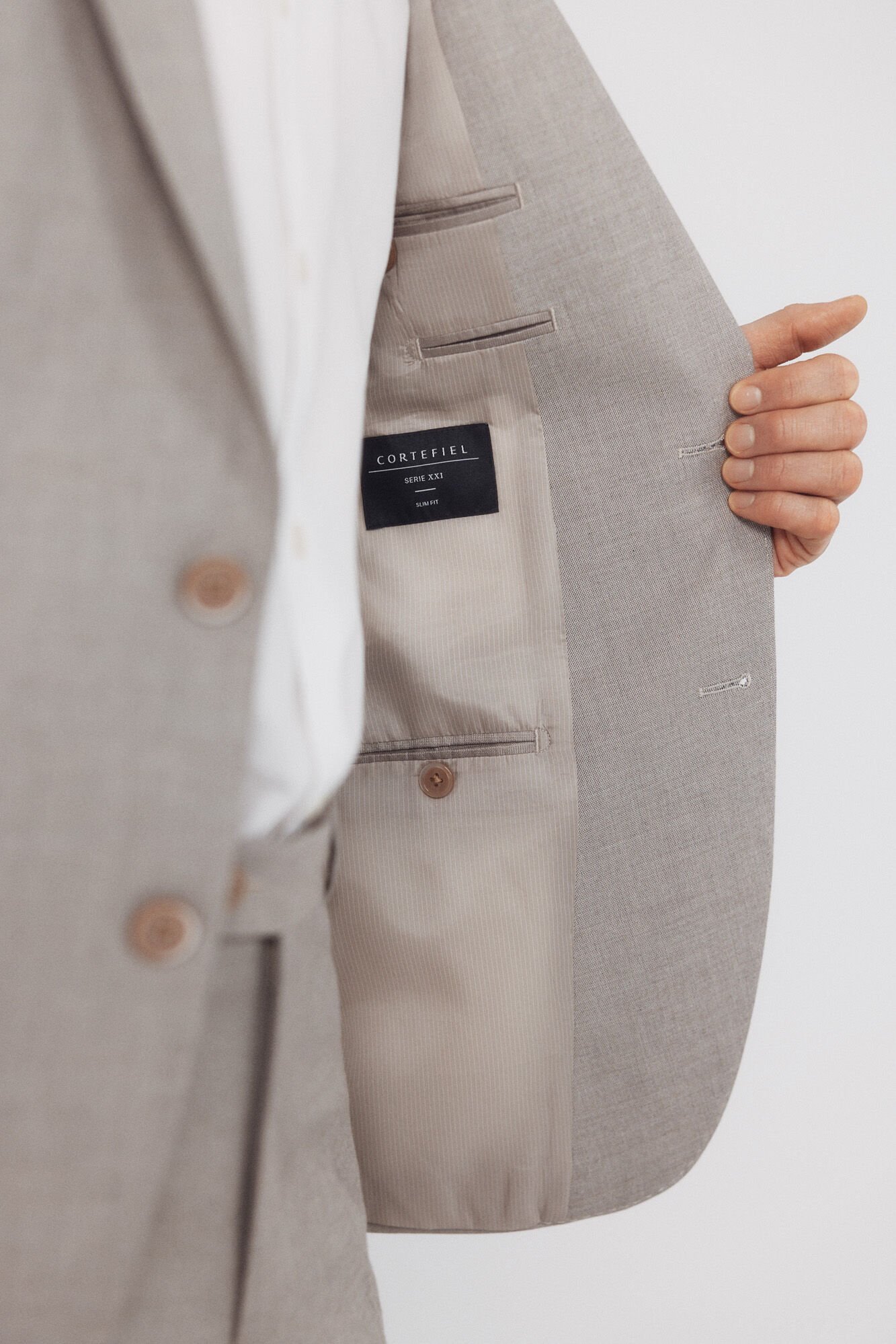 Cortefiel Estrutura da toupeira americana no s&eacute;culo XXI Tostado