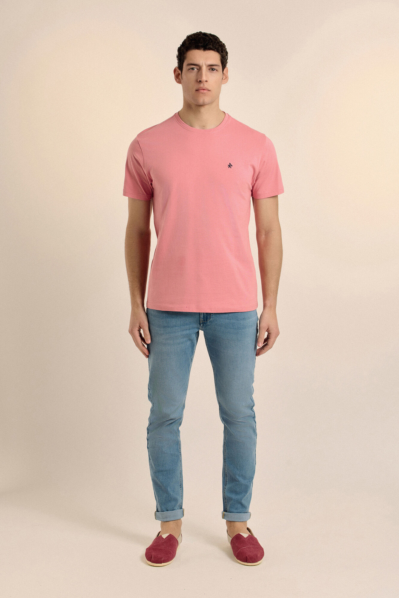 Valecuatro Logo T-shirt Maroon