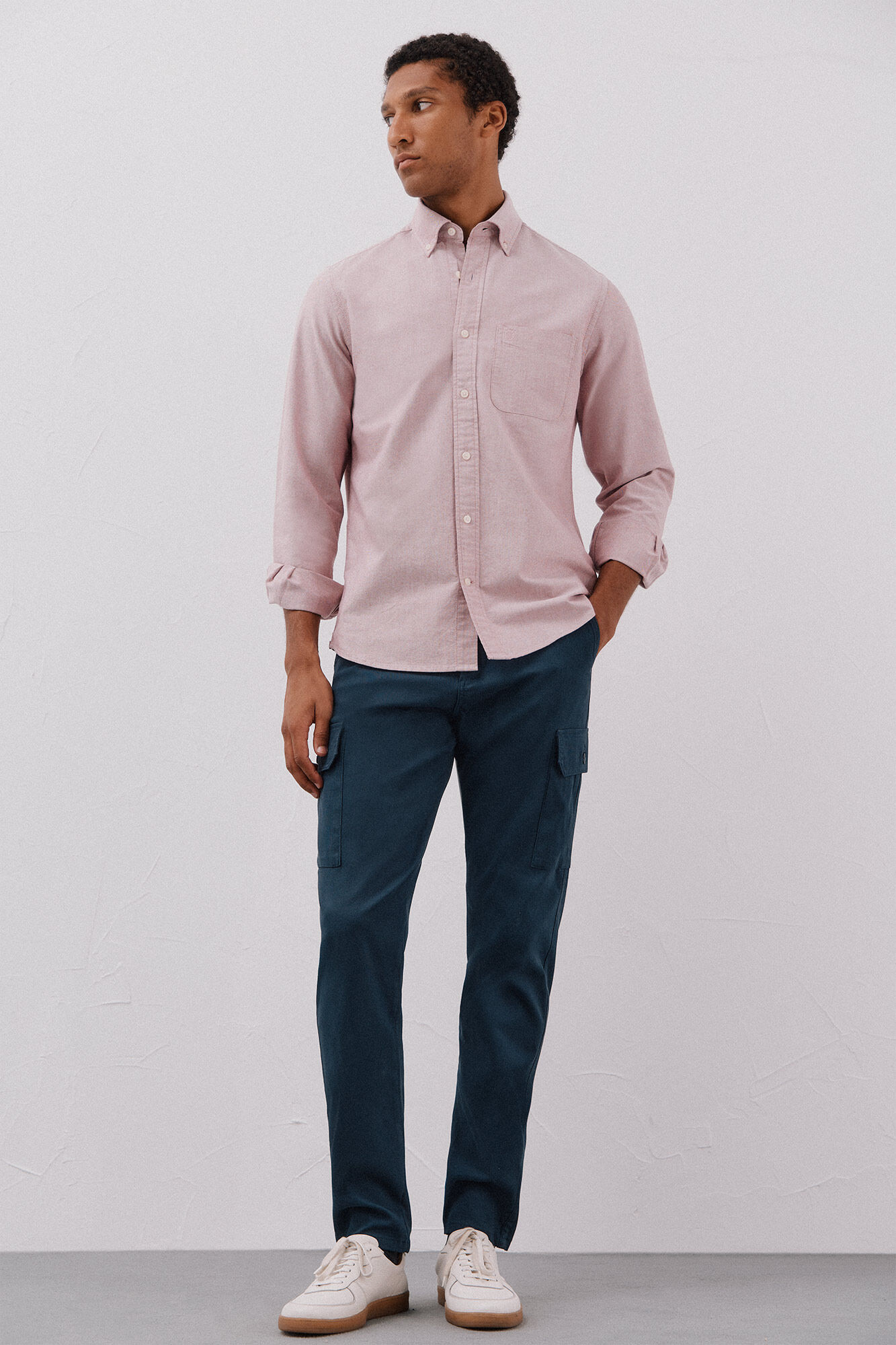 Cortefiel Plain oxford shirt