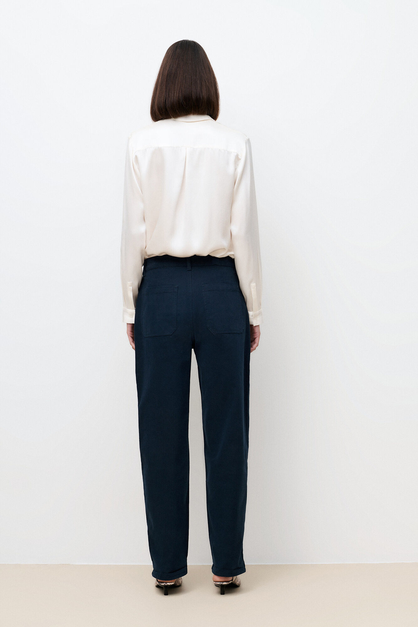 Caroll Cal&ccedil;a reta polar Azul