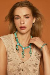 Slowlove Collar trenzado Multicolor