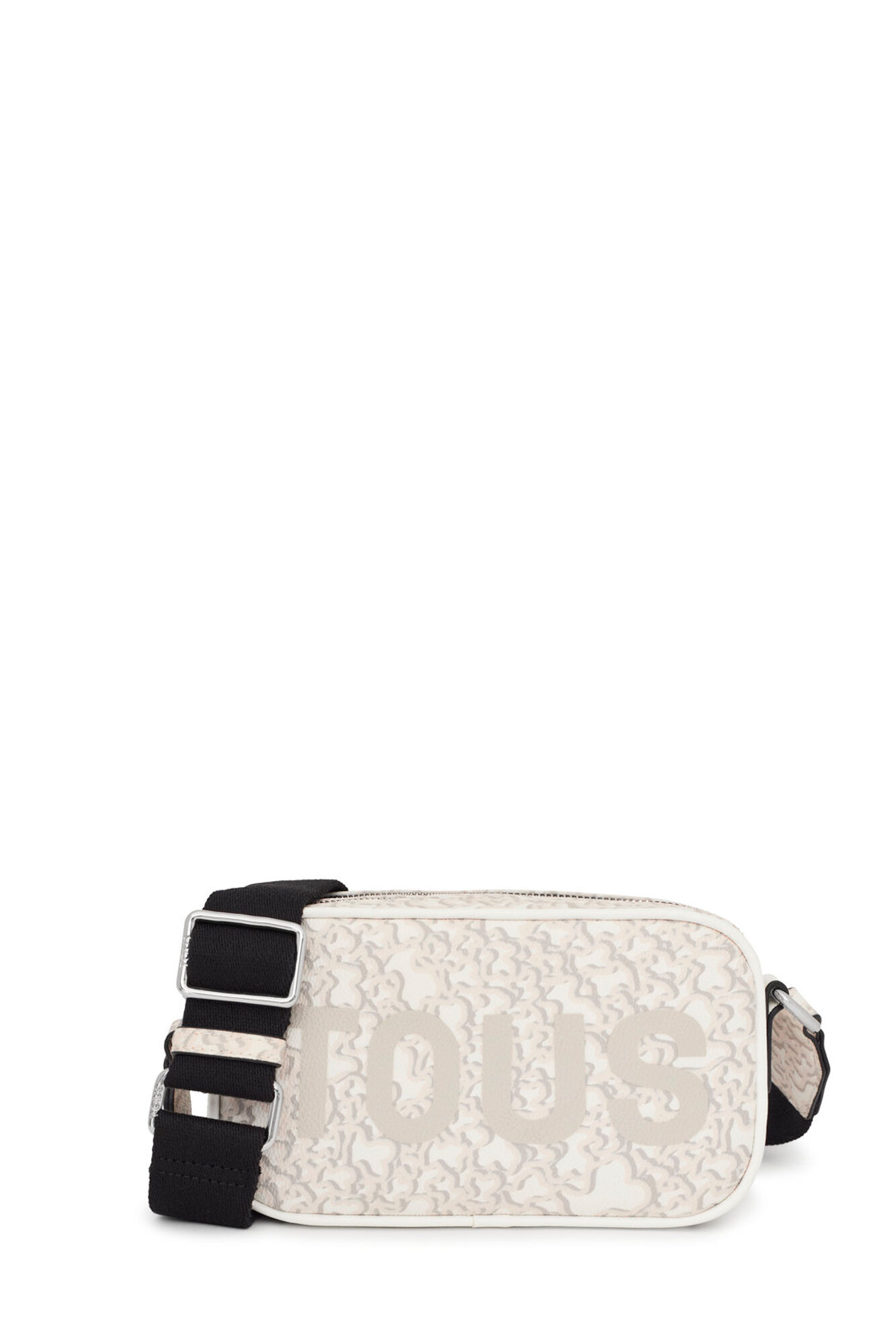 Tous Grey Kaos Mini Evolution crossbody reporter bag Grey