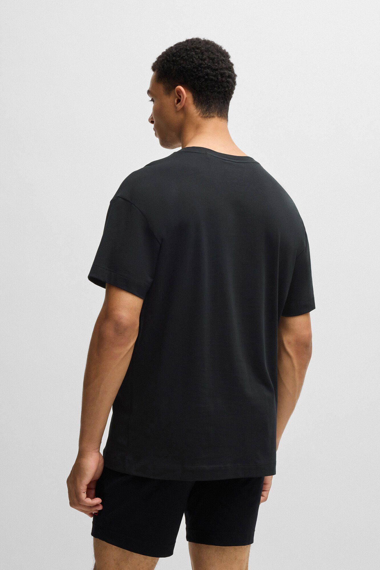 HUGO Short sleeve t-shirt Black