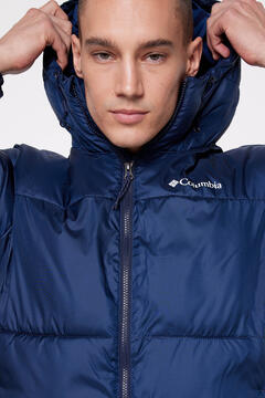Cortefiel Columbia Puffect™ hooded puffer jacket for men Blue