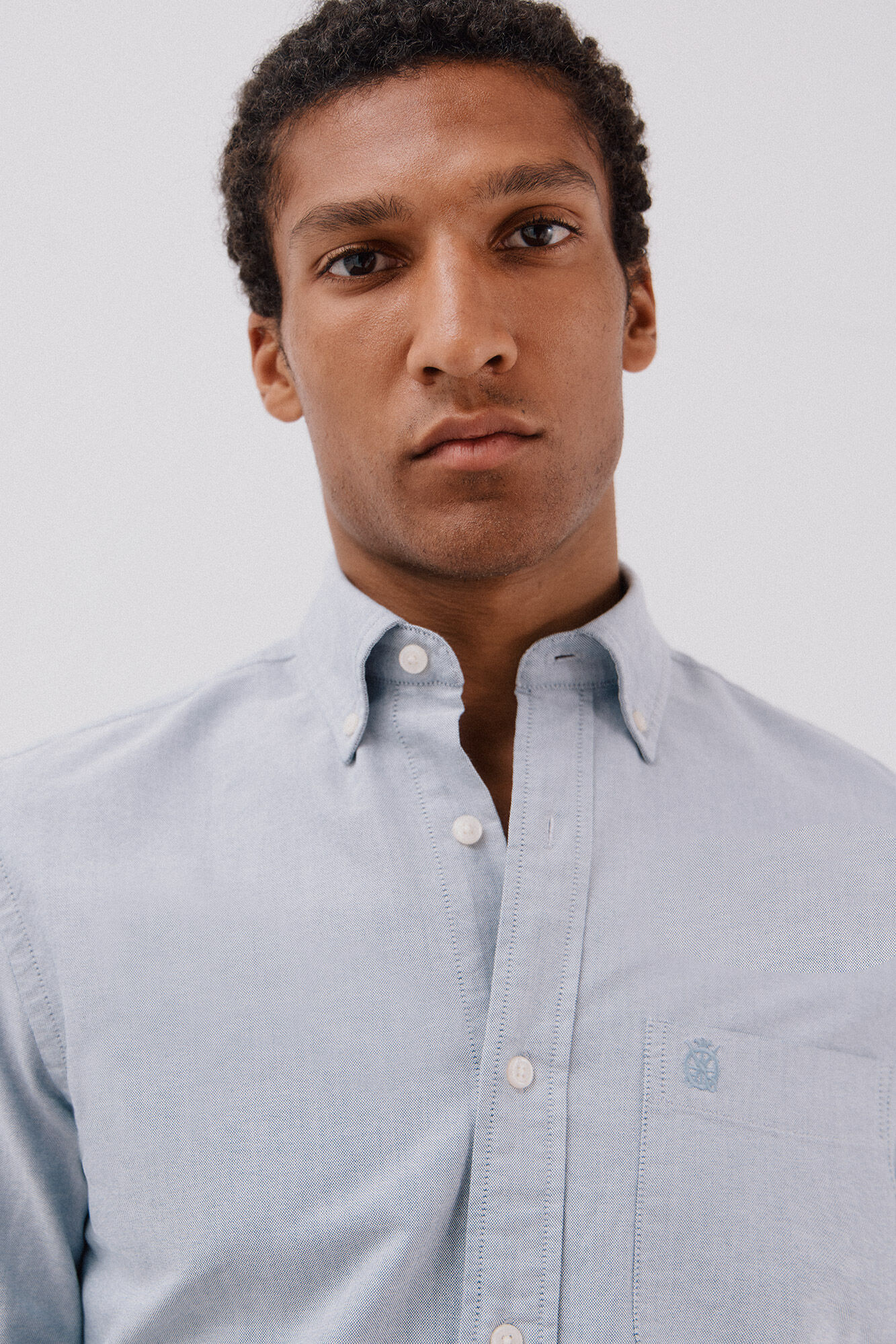 Cortefiel Plain oxford shirt