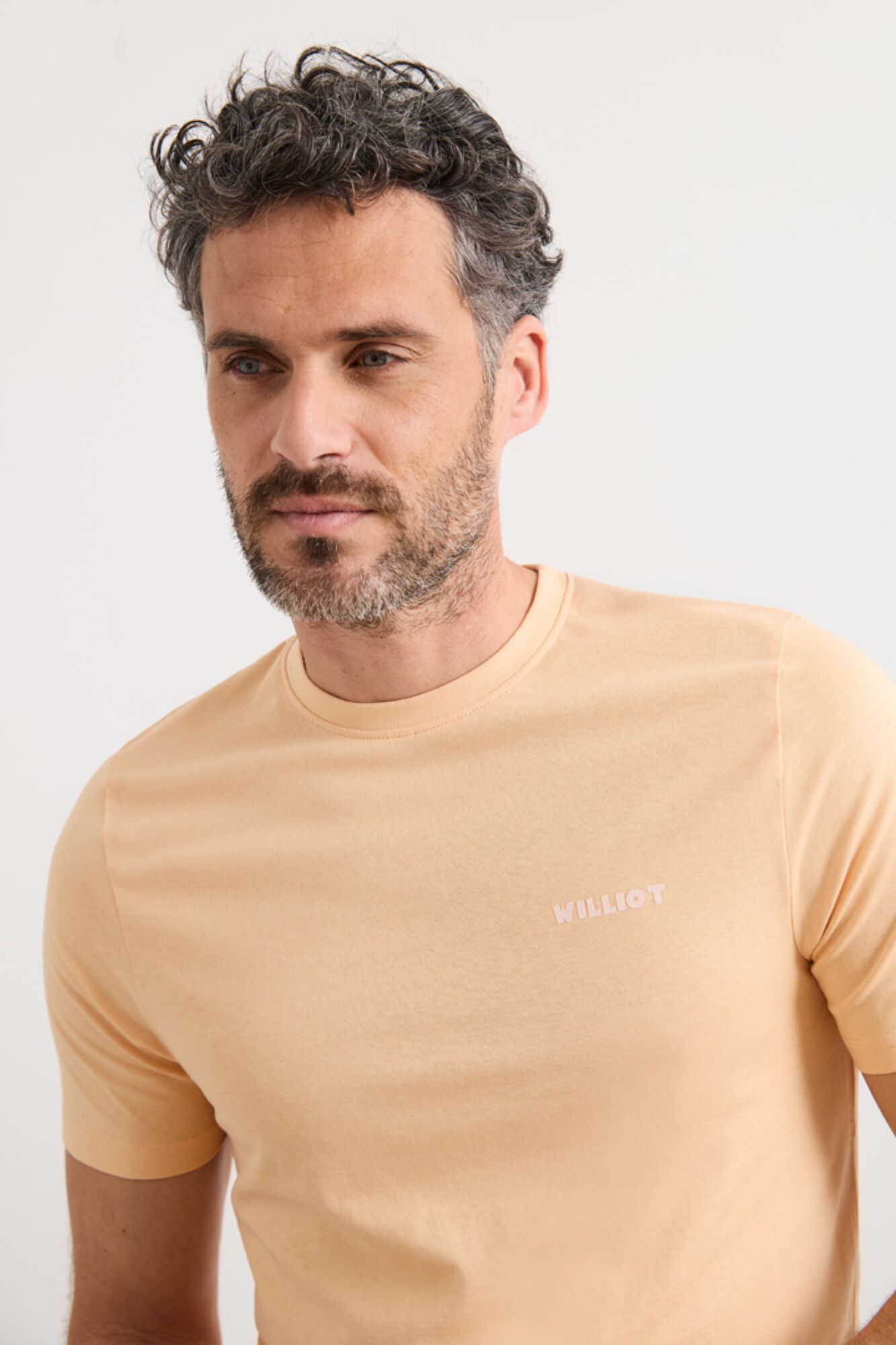Williot Ethnic Circle T-shirt Orange
