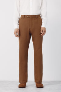 Cortefiel Linen blend coordinated trousers