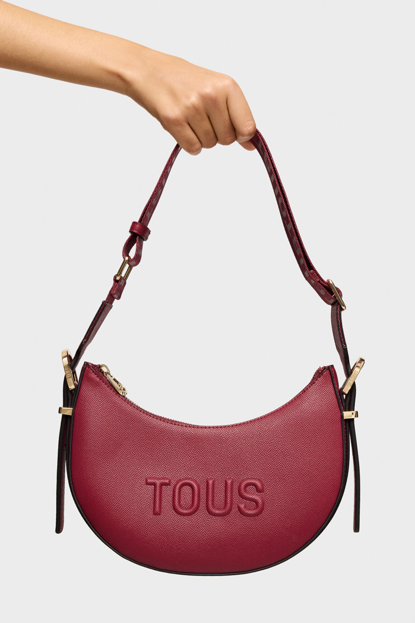 Tous TOUS Brenda medium crossbody (bag) shoulder bag Maroon