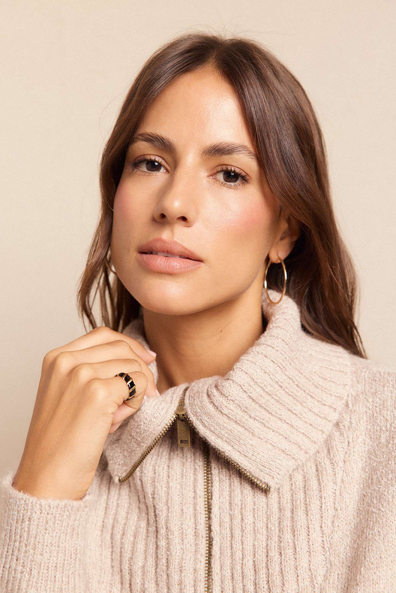 Slowlove Camisa polo Ecru