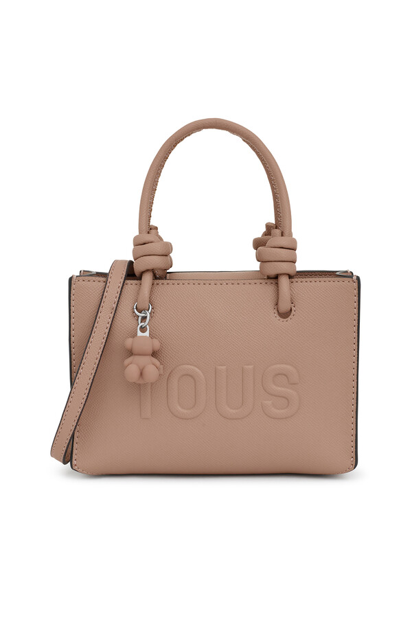 TOUS Mini Horiz T La Rue New dameshandtas, zwart, 6 liter TOUS Mini Horiz T La Rue New dameshandtas, zwart, 6 liter