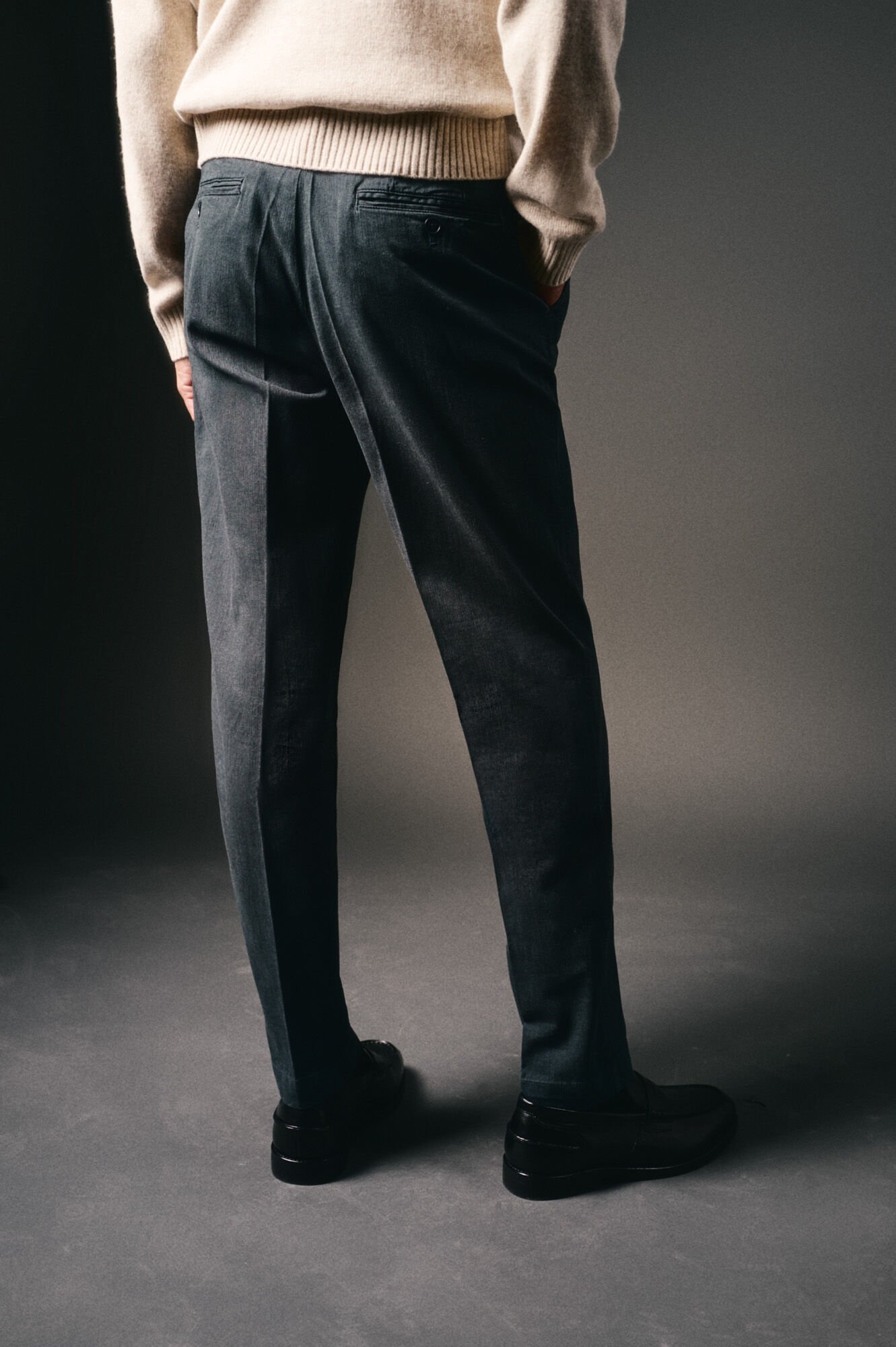 OOTO Cal&ccedil;a cal&ccedil;as chino coordenada Azul