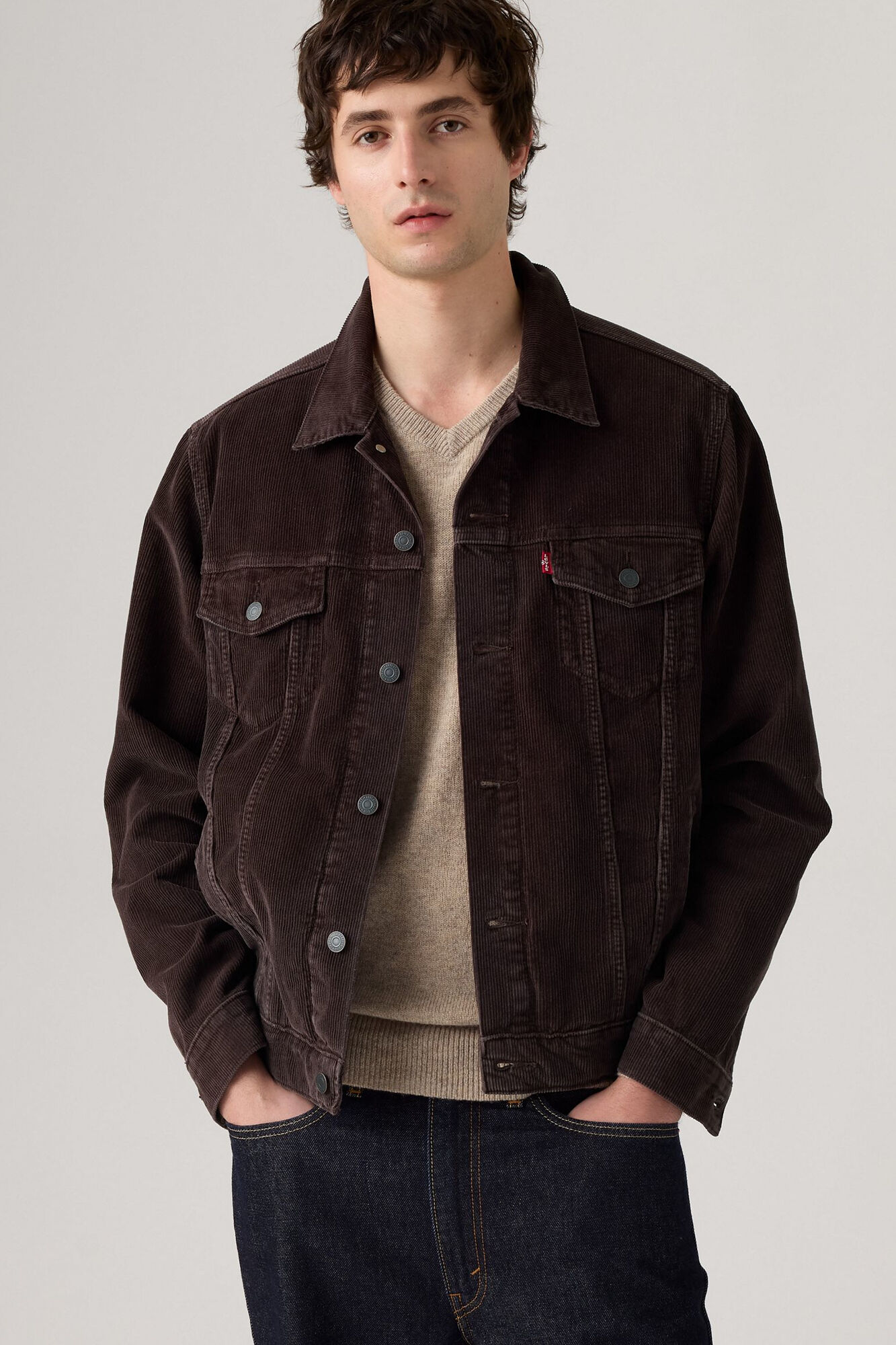 Levi's Cazadora pana Levis&reg; Marr&oacute;n oscuro