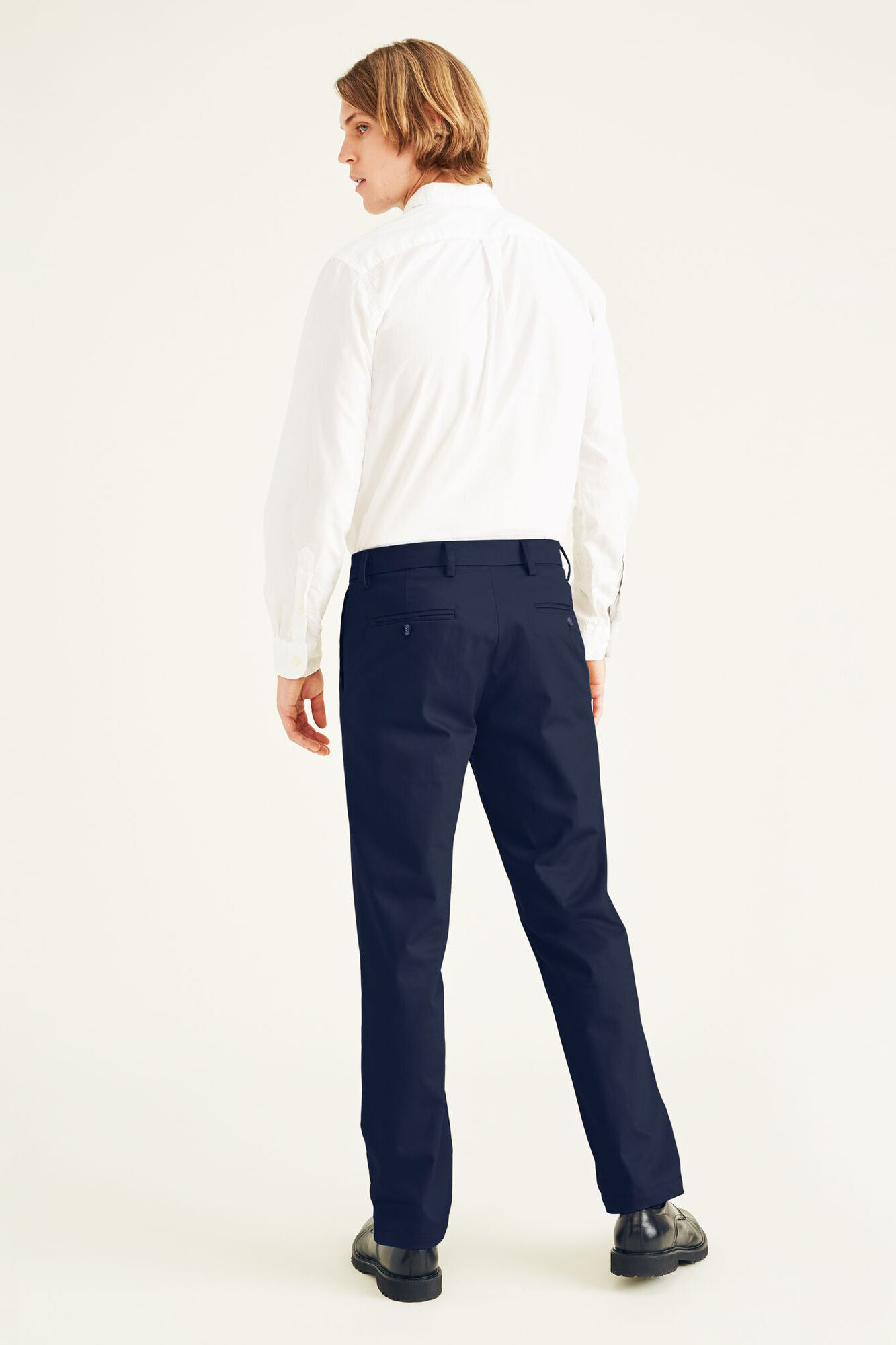 Dockers Cal&ccedil;as slim fit Azul