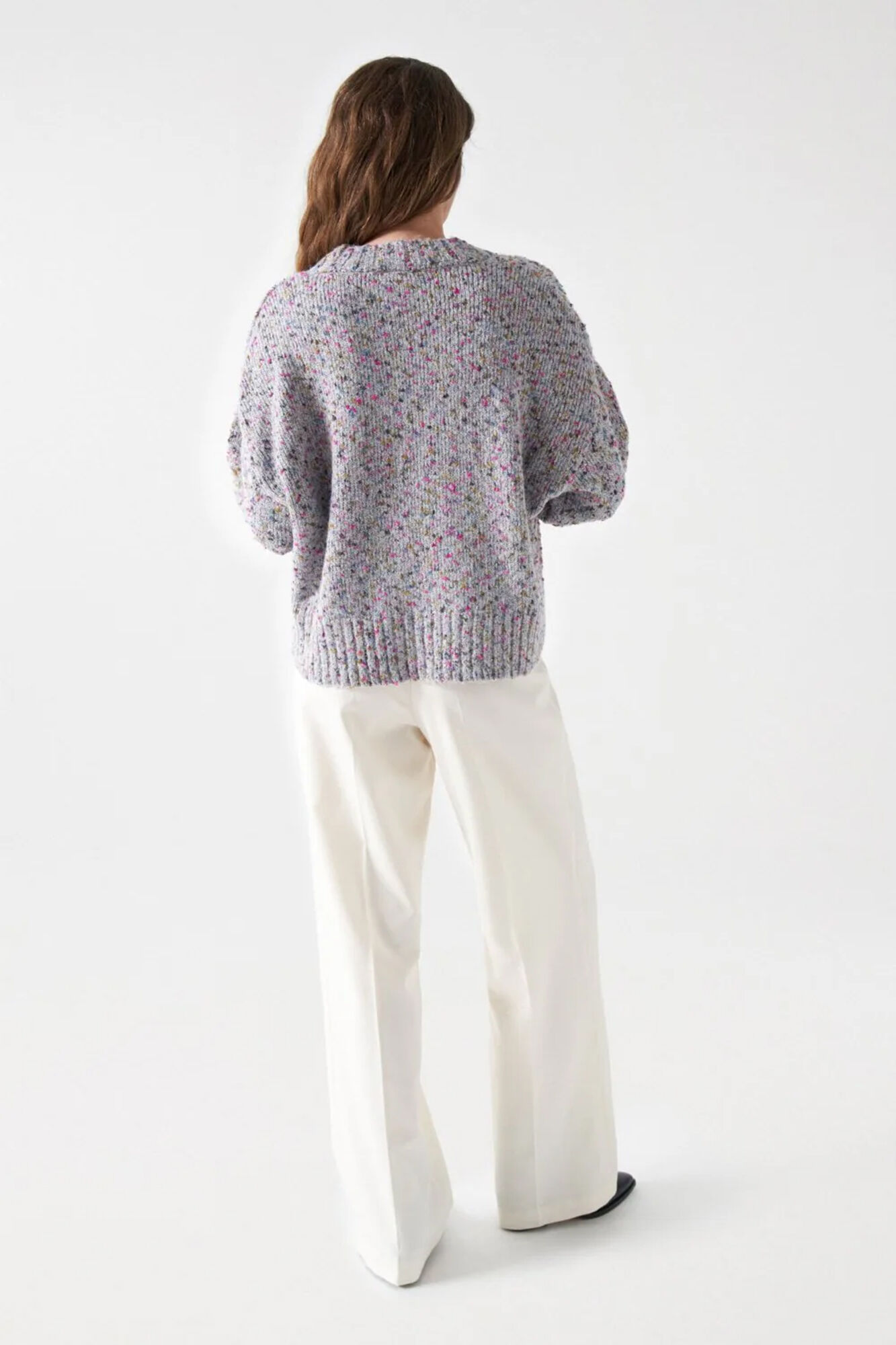 Salsa Jeans Jersey de punto grueso Gris