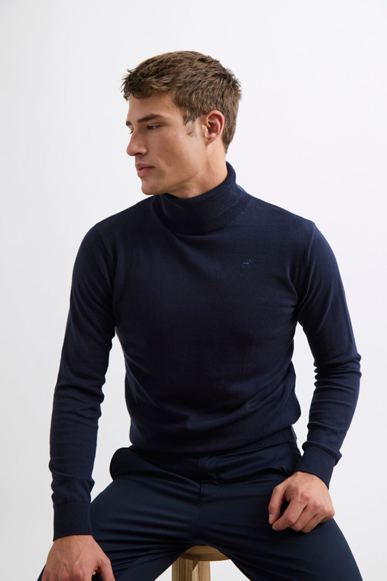 Williot Camisola de gola Azul