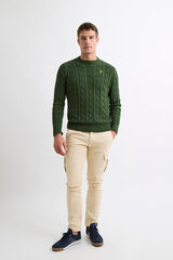 Williot Camisola trançado Verde