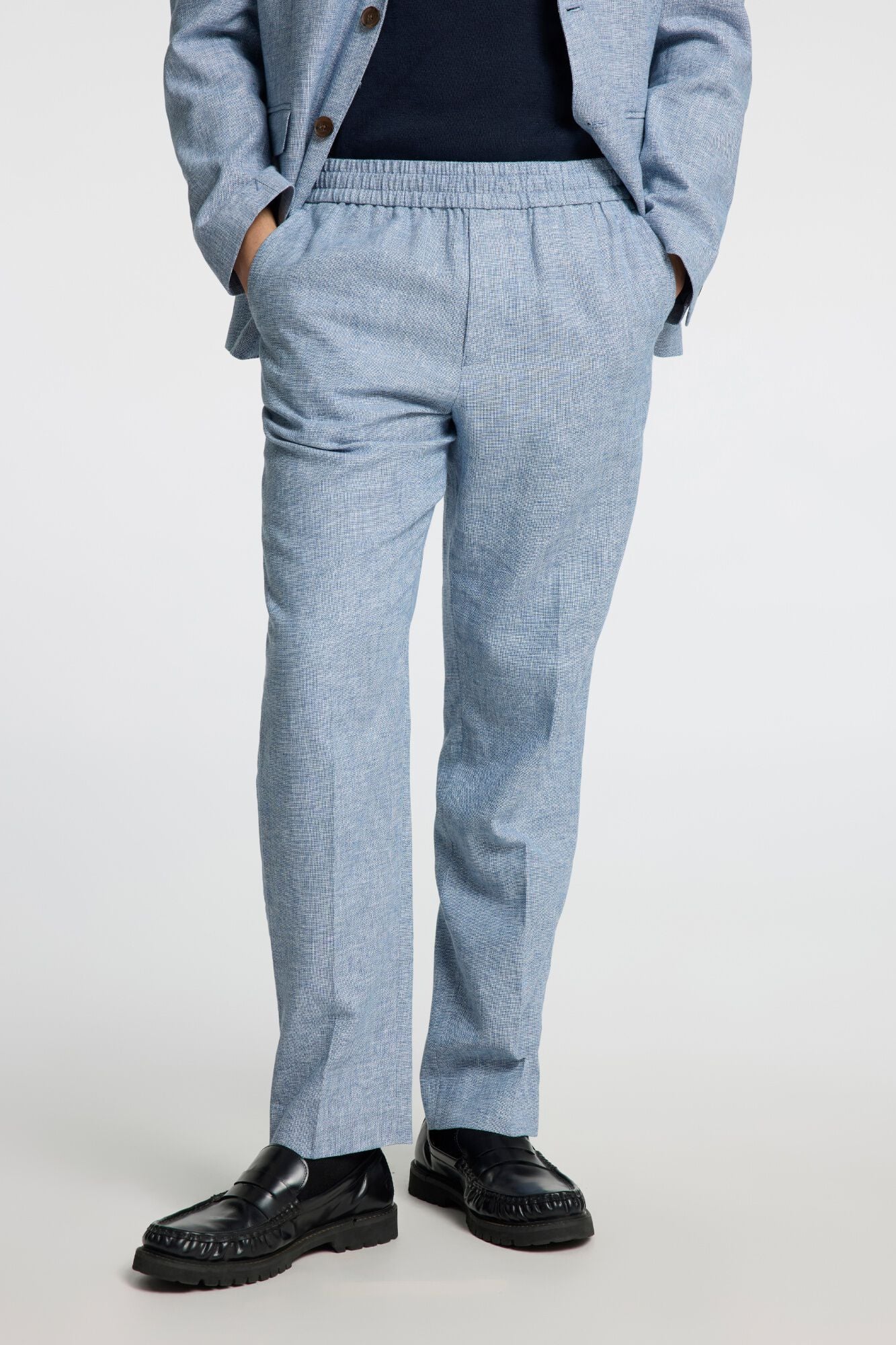 Selected Cal&ccedil;a de linho de vestir