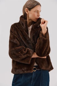 Cortefiel Faux fur jacket