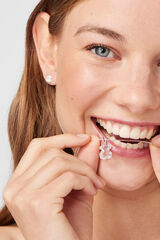 Tous Collar de plata Galaxy Gris