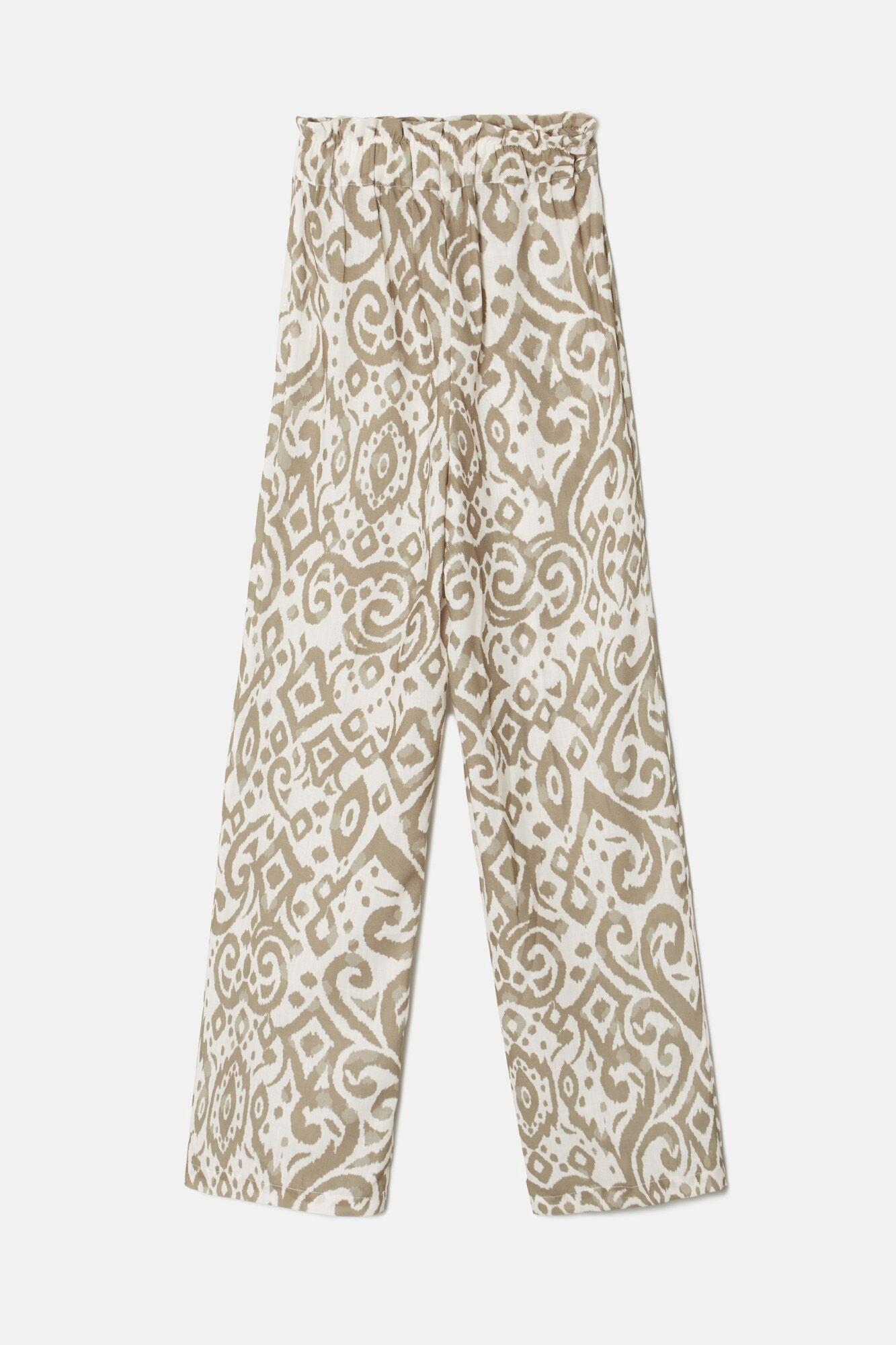 Silbon Cal&ccedil;as culotte com estampado &eacute;tnico  Impress&atilde;o