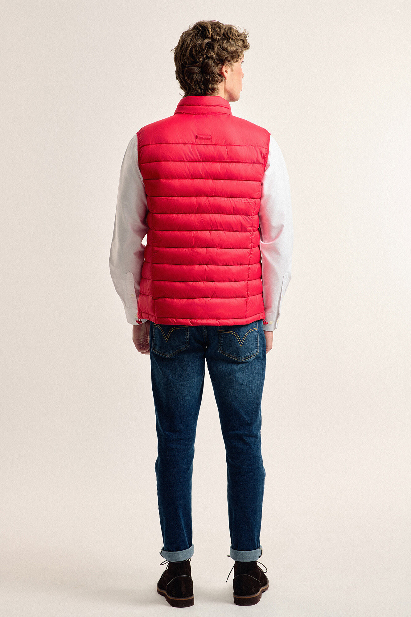 Valecuatro Colete acolchoado vermelho com faixa Valecuatro Vermelho