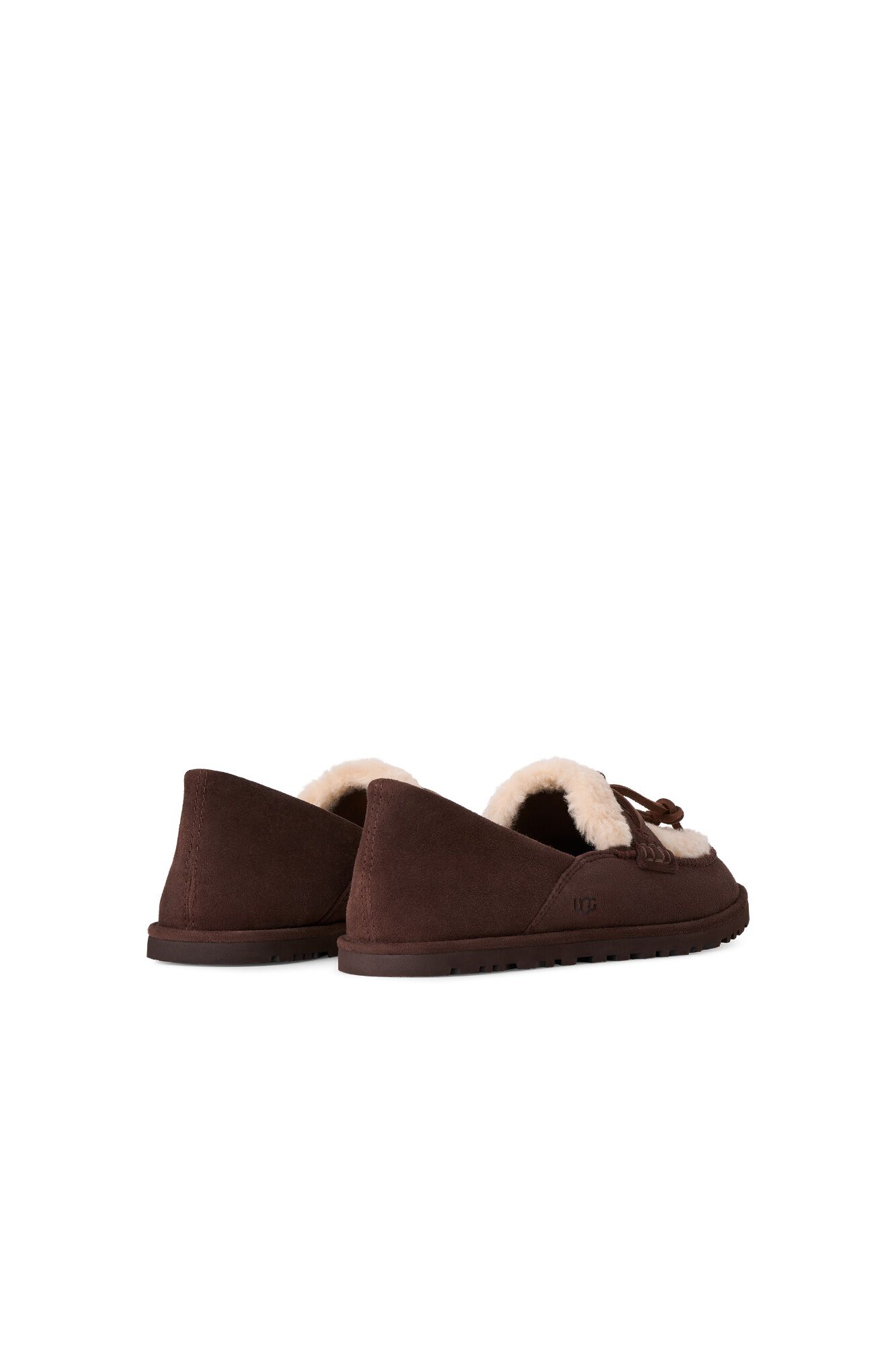 Ugg Mocassim Zora Castanho