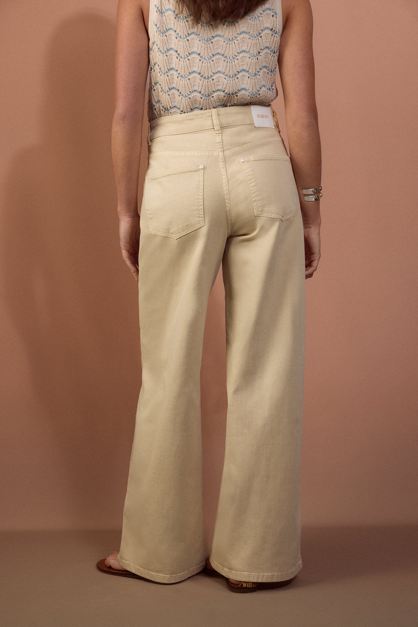 Slowlove Jeans Wide Leg Amarillo