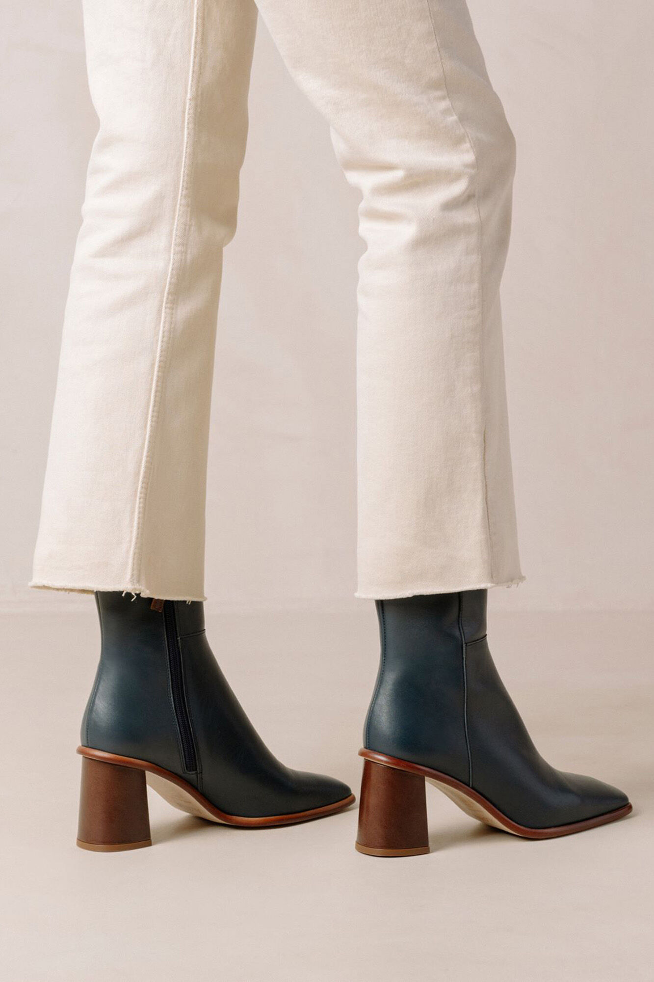 Alohas Botins West Vintage azul-lazuli Azul