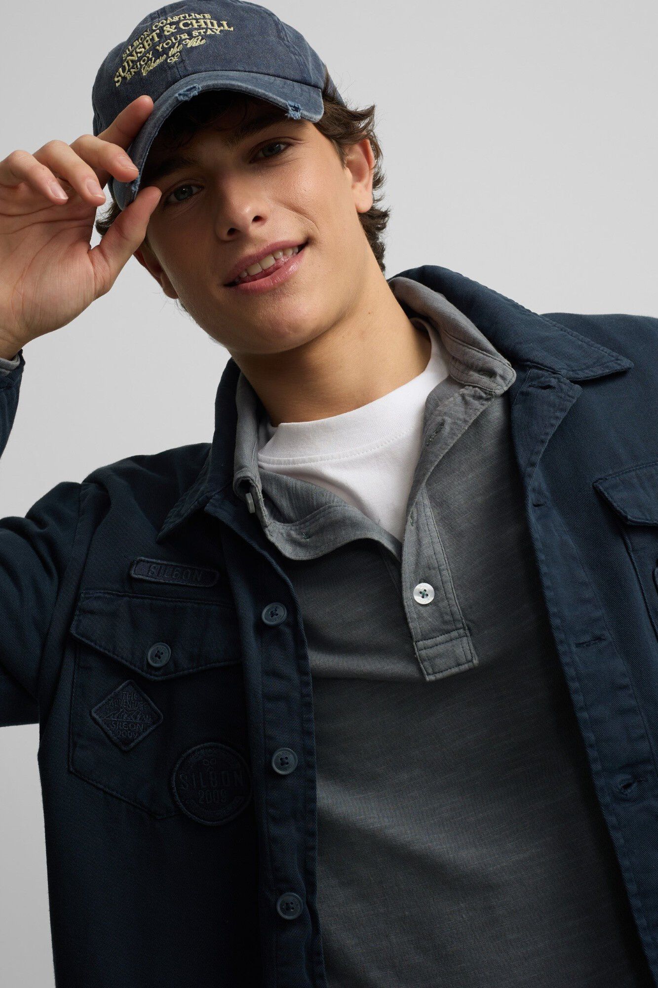 Silbon Sobrecamisa parches