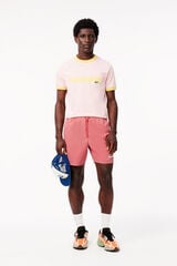 Lacoste Cal&ccedil;&otilde;es com efeito lavado Subiu