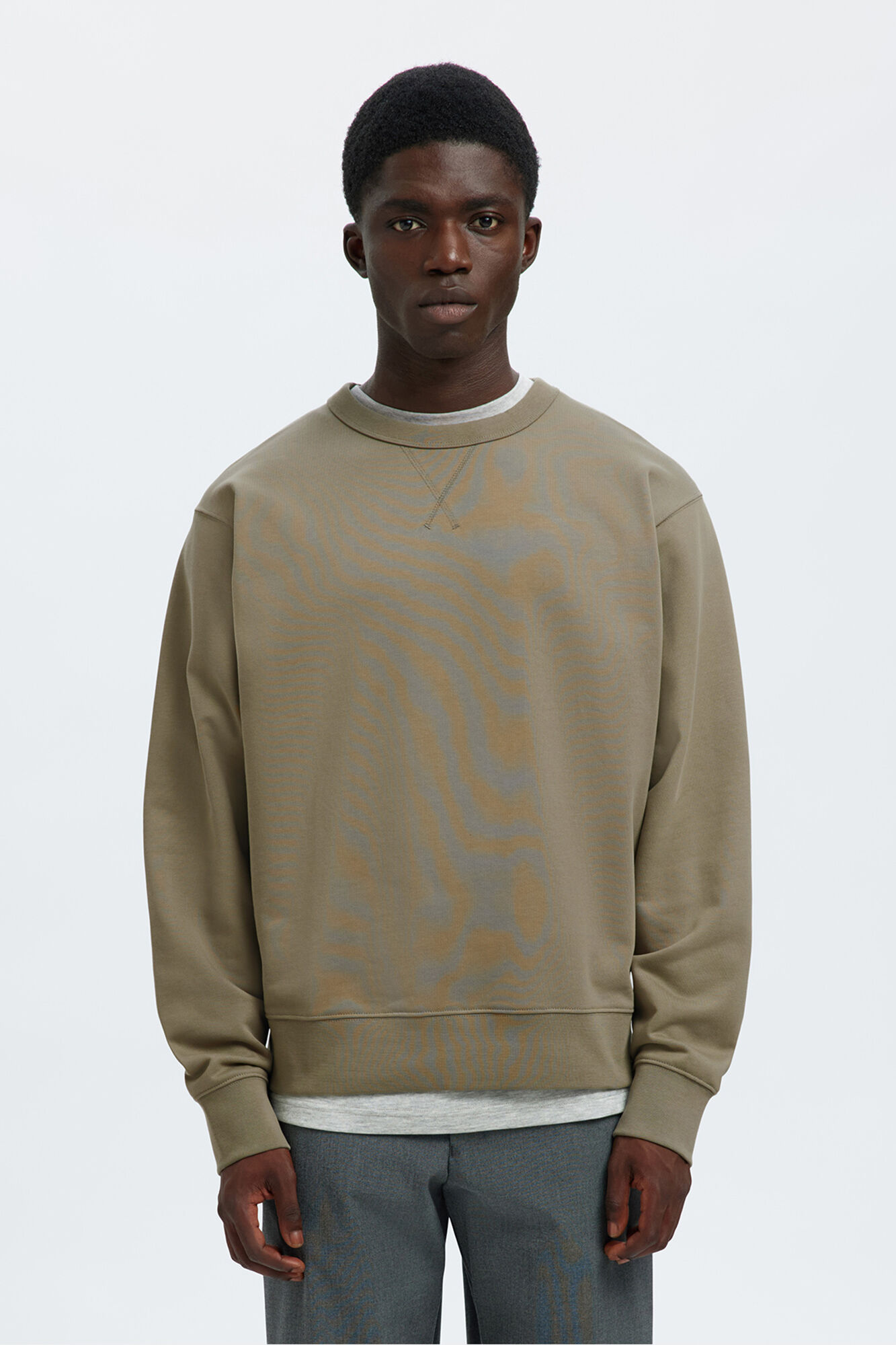 Selected Sweatshirt 100% organic cotton Green