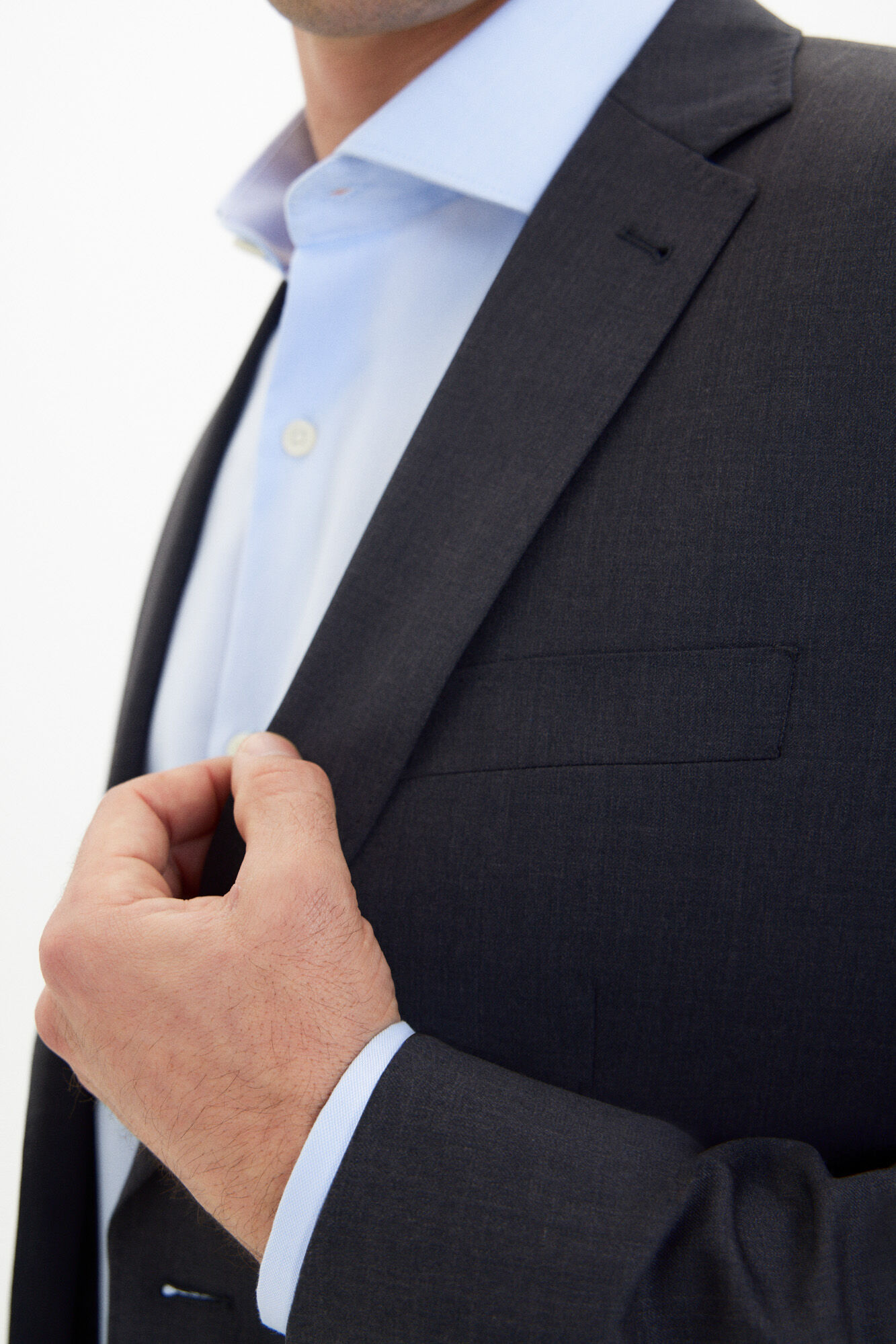 Cortefiel Plain coolmax&reg; jacket Dark grey