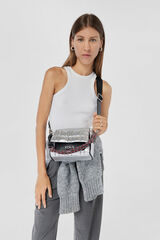 Tous Bandolera peque&ntilde;a plateada TOUS Empire Padded Gris