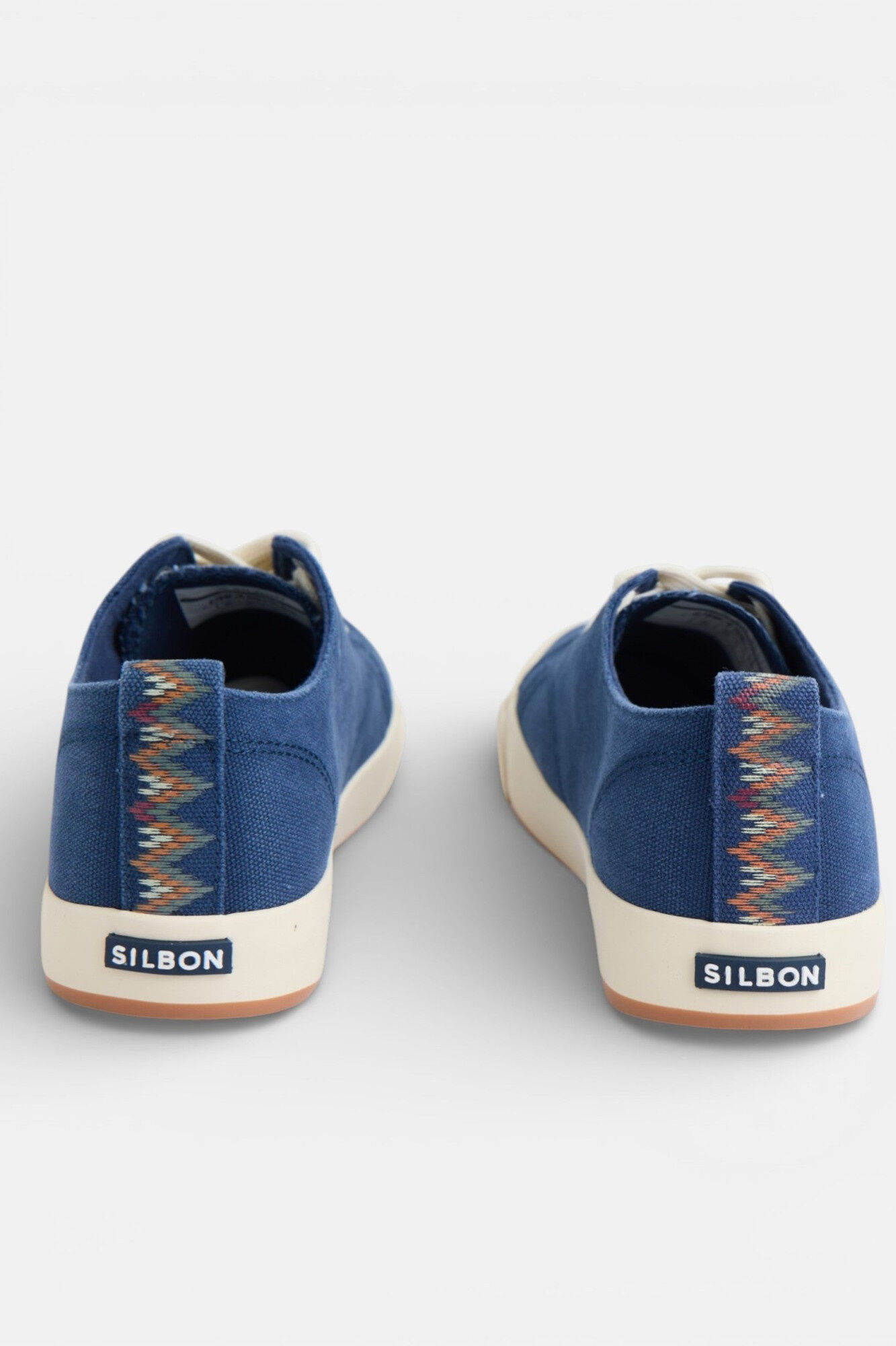 Silbon Canvas classic sneaker Navy