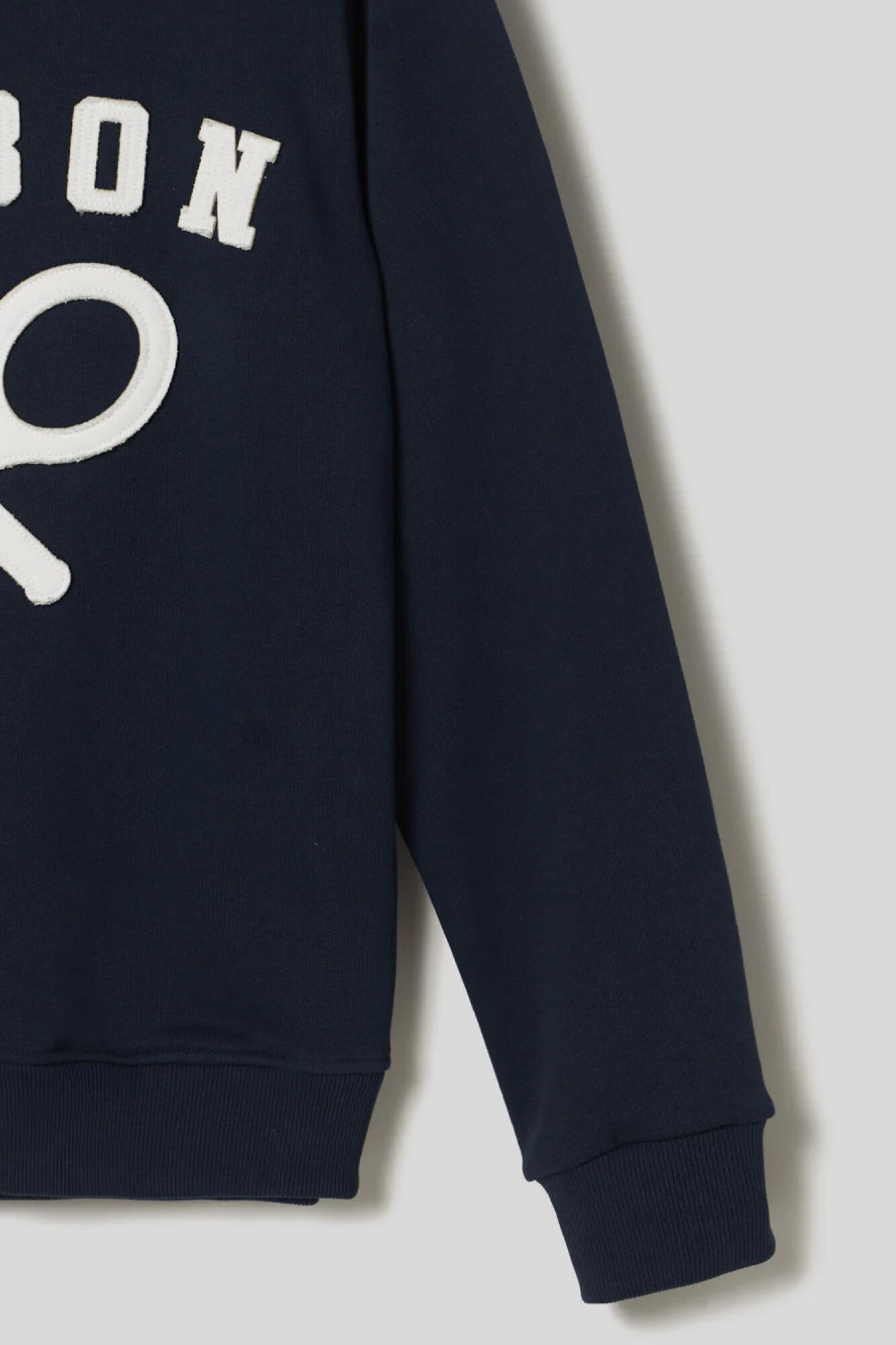 Silbon Sudadera clasica logo azul marino Azul marino