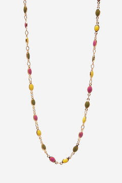 Cortefiel Stones necklace Multicolour