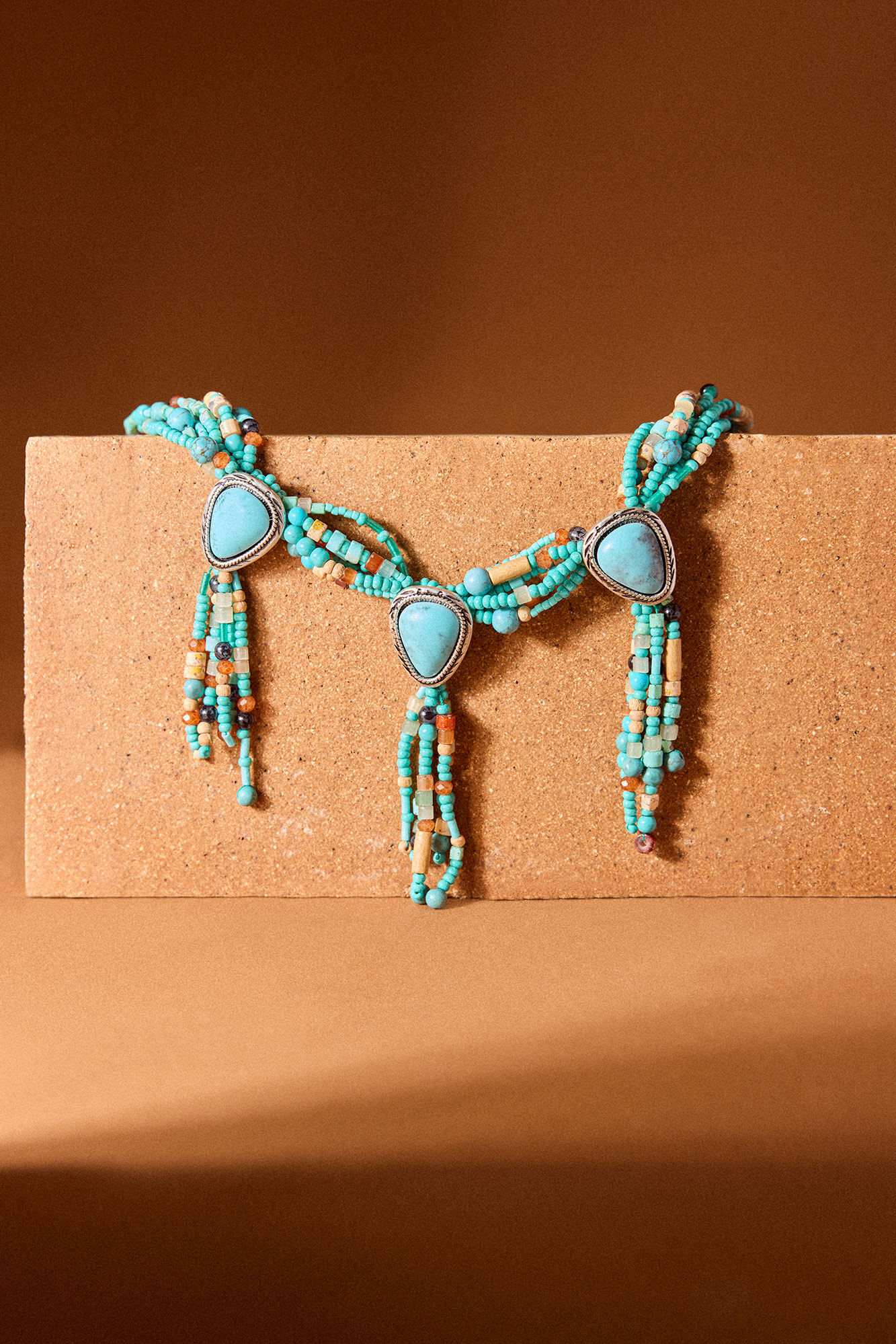 Slowlove Collar trenzado Multicolor